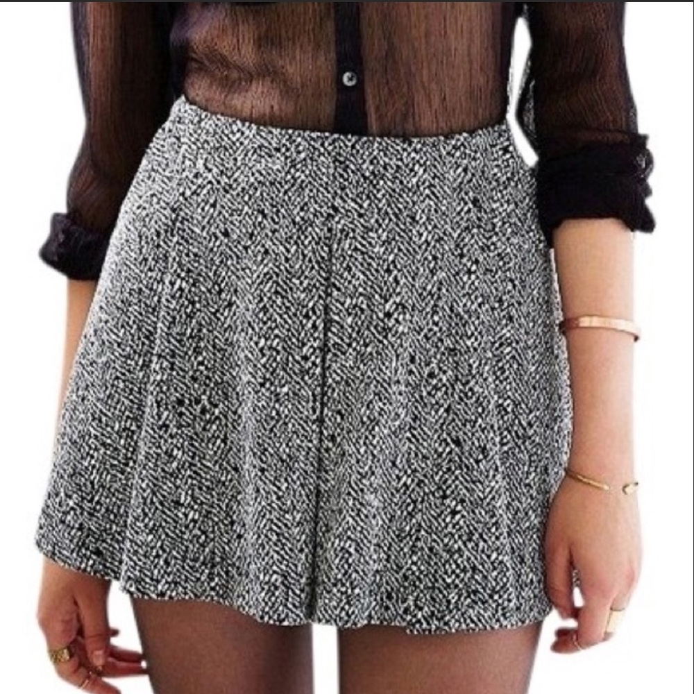 Silence + Noise Pleated Skirt